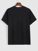 Mens Premium Cotton Printed T-Shirt - GRMPR43 - Black