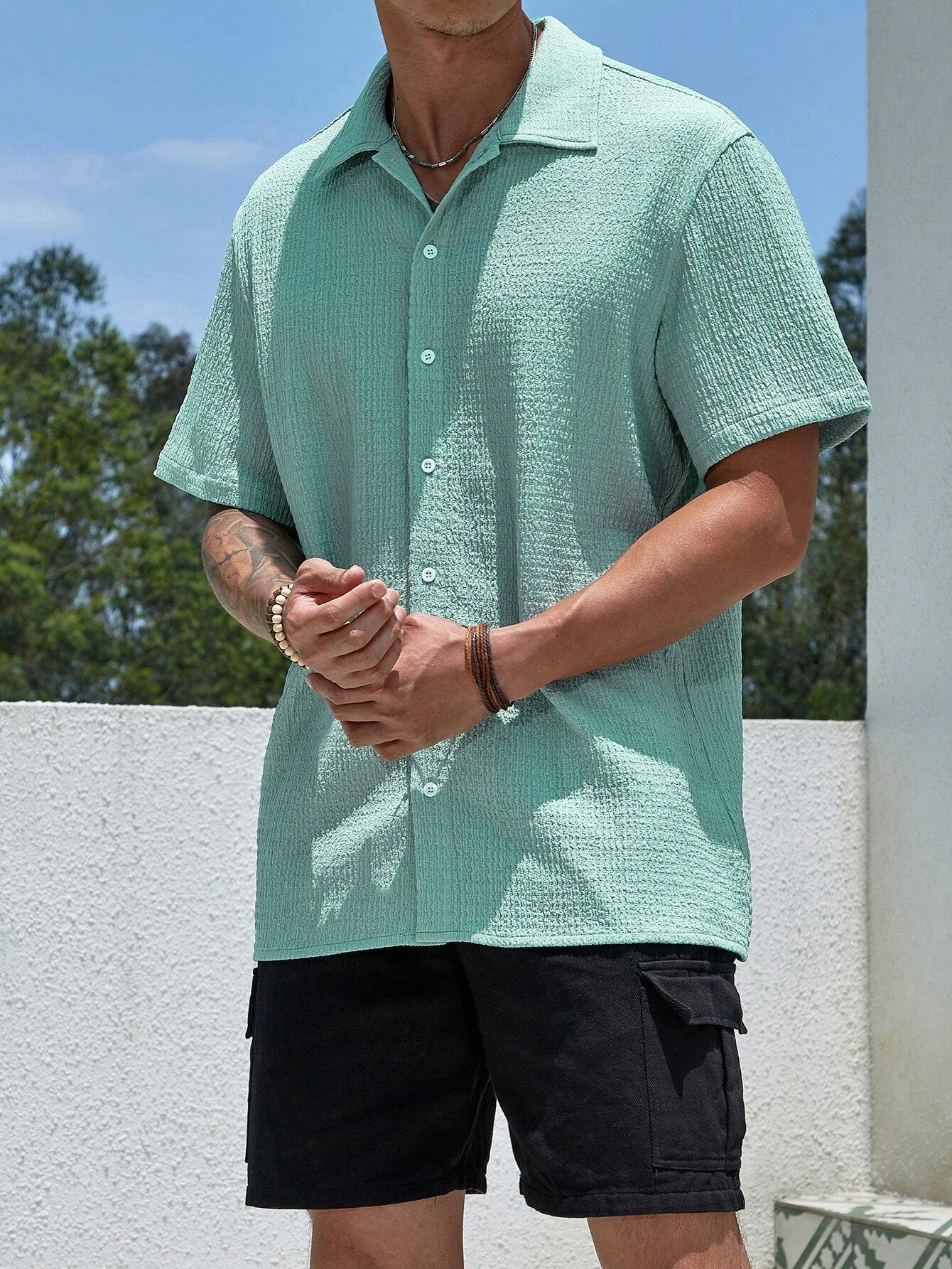 Mint Button Up Shirt