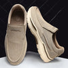 Men Canvas Shoes Espadrilles Breathable Casual Shoes Luxury Brand Men Loafers Slip on Ultralight Lazy Boat Shoes plus Size 39-48